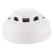 Photoelectric Smoke Detector with Red LED Indicator - White - 3