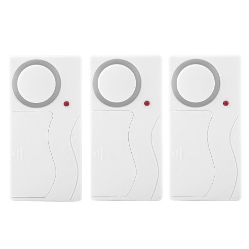 Wireless Home Security Alarm: 1 Remote, 3 Door/Window Sensors Siren - 1