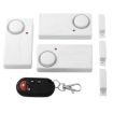 Wireless Home Security Alarm: 1 Remote, 3 Door/Window Sensors Siren - 4