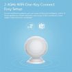 NEO NAS-PD02W WiFi PIR Motion Sensor with Magnet Bracket & Red LED - 3