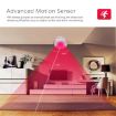 NEO NAS-PD02W WiFi PIR Motion Sensor with Magnet Bracket & Red LED - 4
