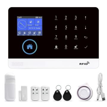 PG-103-GSM WiFi + GSM Touch Screen Intelligent Alarm System - Secure Home - 1
