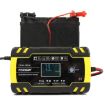 FOXSUR 12V-24V Car Motorcycle Truck Battery Charger AGM, EU Plug - 4