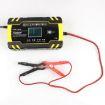 FOXSUR 12V-24V Car Motorcycle Truck Battery Charger AGM, EU Plug - 5