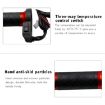 12V Red Heated Grip Handlebar for Motorcycle Scooter - CS-764A1 Aluminum - 5