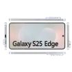 Samsung Galaxy S25 Edge Dummy Display Model, Blue - Non-Working Screen - 3