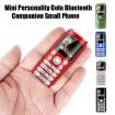 Satrend K8 Mini Mobile Phone, 1.0" Bluetooth Dialer, Dual SIM, 2G, Black - 2