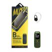Mini B25 Bluetooth Headphone Mobile Phone, Dual SIM, 2G, MP3, Green - 6