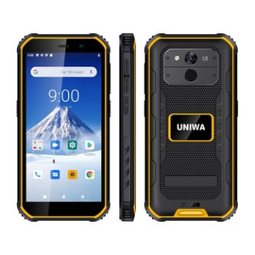 UNIWA F963 Rugged Phone, 3GB+32GB, 5.5" Android 10, IP68, 4G, NFC, OTG - 1