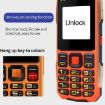 K1 Elder Phone: Waterproof, Shockproof, 4800mAh, Dual SIM, 2G, Red - 8