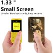 SERVO BM5310 Mini Mobile Phone, 1.33", Triple SIM, Bluetooth, Black+Green - 3