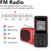 SERVO BM5310 Mini Phone, 1.33" Display, Triple SIM, Bluetooth, FM, Black Red - 5