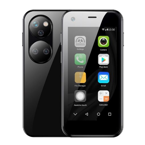 SOYES P40 2.5" 1GB+8GB MTK6580 Quad Core 3G Dual SIM Smartphone Black - 1