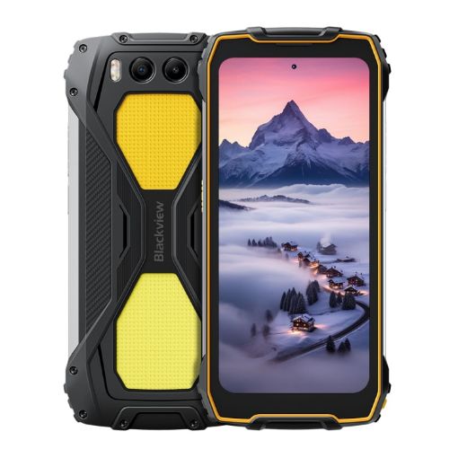 Blackview BV7300 Rugged Phone, 6GB+256GB, 6.67" Android 14, 4G (Orange) - 1