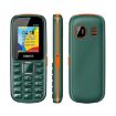 UNIWA E1808 Elder Keypad Phone, 1.77" Display, Triple SIM, 2G, Green - 1