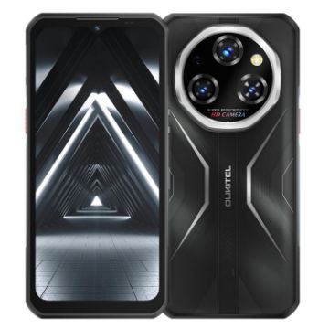 Oukitel WP55 5G Rugged Phone, 12GB+256GB, 108MP Camera, Android 15, Black - 1