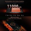 Oukitel WP55 5G Rugged Phone, 12GB+256GB, 108MP Camera, Android 15, Black - 8