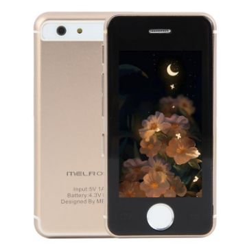 MELROSE S9 2.45" Android 5.1 512MB+8GB Quad Core 3G Black Gold - 1