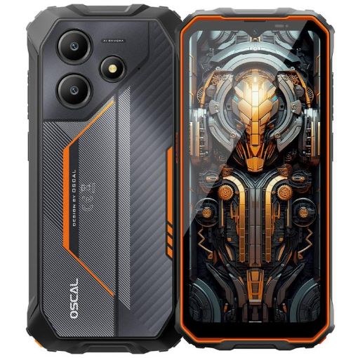 Blackview Oscal Marine 2, 4GB+64GB, 6.56" Android 15, 4G, OTG, NFC, Orange - 1