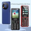 UNIWA V2000 Elder Phone, 2.4" Unisoc T107, 1700mAh, 4G, SOS, UK Plug - 2