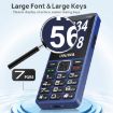 UNIWA V2000 Elder Phone, 2.4" Unisoc T107, 1700mAh, 4G, SOS, UK Plug - 9