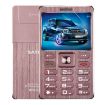 SATREND A10 Card Phone, 1.77", Dual SIM, Bluetooth, MP3, FM, Rose Gold - 1