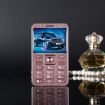 SATREND A10 Card Phone, 1.77", Dual SIM, Bluetooth, MP3, FM, Rose Gold - 2