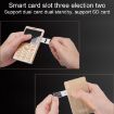 SATREND A10 Card Phone, 1.77", Dual SIM, Bluetooth, MP3, FM, Rose Gold - 6