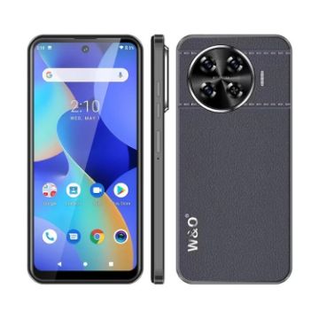 W&O X300 Smartphone, 3GB+32GB, 6.528" Android 10, 4G, Black - 1