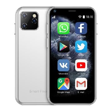 SOYES XS11 2.5" 1GB+8GB MTK6580 Quad Core 3G Dual SIM Smartphone White - 1