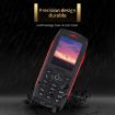 Rugtel R1C Rugged Phone - IP68 Waterproof, 2.4" Display, Dual SIM, Red - 7