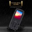 Rugtel R1D Rugged Phone, IP68 Waterproof, 2.4", 2000mAh, Dual SIM, Black - 7