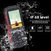 Rugtel R3C Rugged Phone - IP68 Waterproof, 2.8", 2000mAh, Dual SIM, Red - 8
