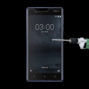 Nokia 3 Tempered Glass Screen Film 0.26mm 9H Explosion-proof - 1