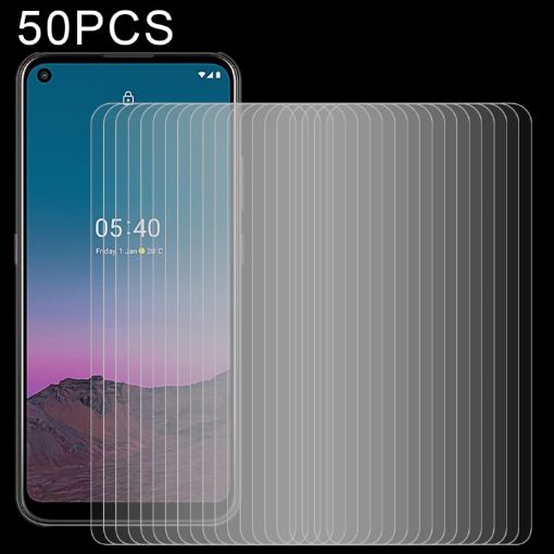 50 PCS Nokia 5.4 Tempered Glass Film 0.26mm 9H 2.5D Screen Protector - 1