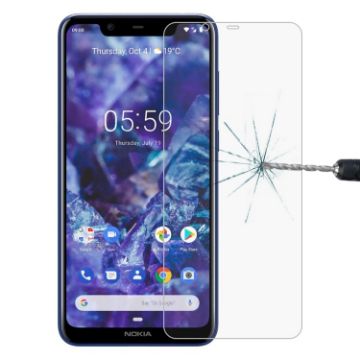 Nokia 5.1 Plus (X5) 0.26mm 9H 2.5D Tempered Glass Screen Protector - 1