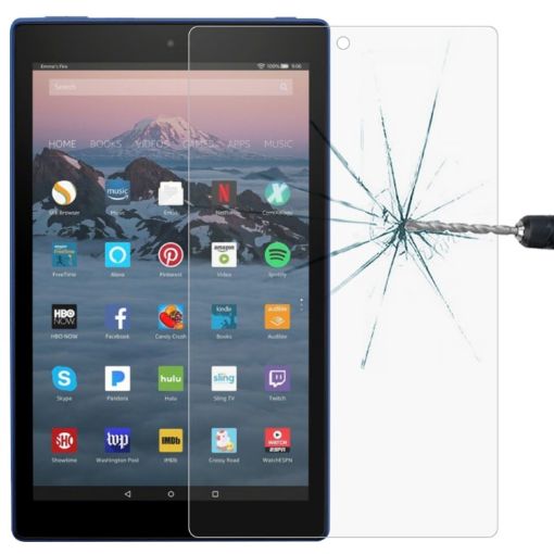 9H Tempered Glass Screen Protector for Kindle Fire HD 10 2017, 0.3mm - 1