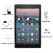 9H Tempered Glass Screen Protector for Kindle Fire HD 10 2017, 0.3mm - 2