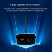 VESAFE VS-Y3 Outdoor 1080P Solar Security Camera, Motion Detection, IP66 - 6