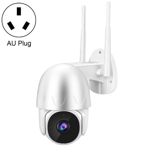 Tuya QX45 1080P HD IP65 Wireless Camera, Alexa & Google Home, AU Plug - 1
