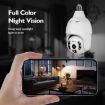 DP18 3.0MP WiFi 1080P HD Outdoor Light Bulb Camera with Night Vision - 7