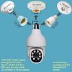 Smart WiFi HD Outdoor Light Bulb Camera with Night Vision & Motion Detection - 8