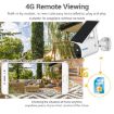 ESCAM QF490 HD 1080P Solar Panel IP Camera 4G EU Version - 4