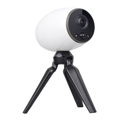 GH3 WiFi Smart Surveillance Camera with Tripod, Night Vision, Two-way Audio - 1