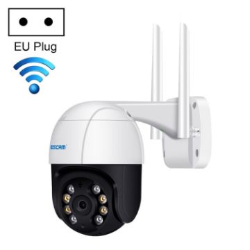 ESCAM QF218 1080P AI Detection IP66 WiFi Camera, Night Vision, EU Plug - 1