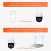 ESCAM QF218 1080P AI Detection IP66 WiFi Camera, Night Vision, EU Plug - 9