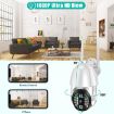 QX33 1080P 360 PTZ WIFI Camera, Night Vision, 2-Way Audio, 64GB TF, UK Plug - 5