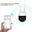 QX36 1080P 3.0MP PTZ WIFI Camera, 360 Rotation, IP65, EU Plug - 4