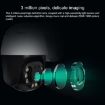 QX36 1080P 3.0MP PTZ WIFI Camera, 360 Rotation, IP65, EU Plug - 6