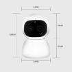 YT48 HD Wireless Indoor Camera, Motion Detection, Night Vision, US Plug - 2